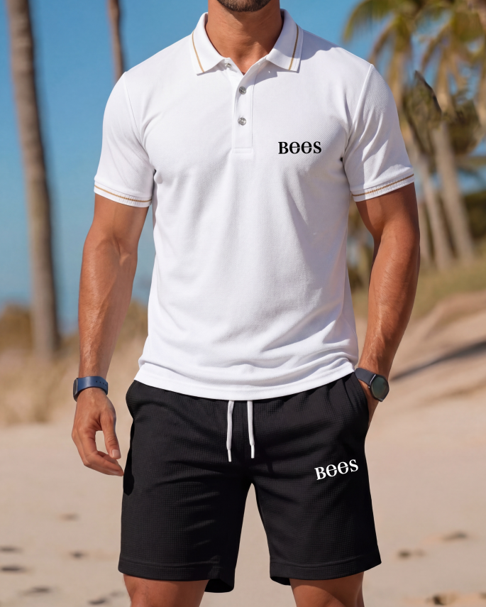 Polo Shirt Equestrian - Men's Classic Equestrian Horse Riding Logo