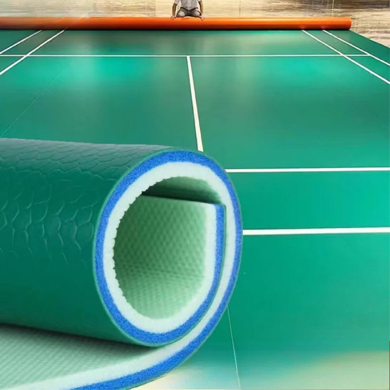 Outdoor Sports Hall - Indoor and outdoor basketball court floor