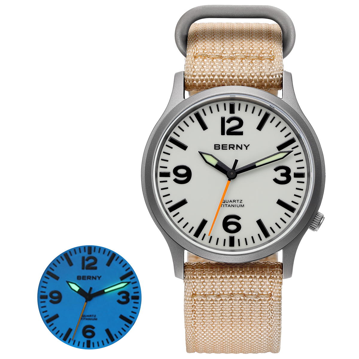 BERNY Titanium Watches for Men - Outdoor Sport Field ulasan dan harga