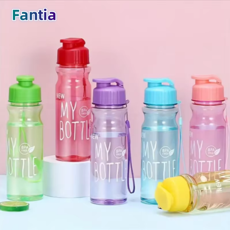 1pc 500ML Transparent Flip Top - Outdoor Sport Field ulasan dan harga