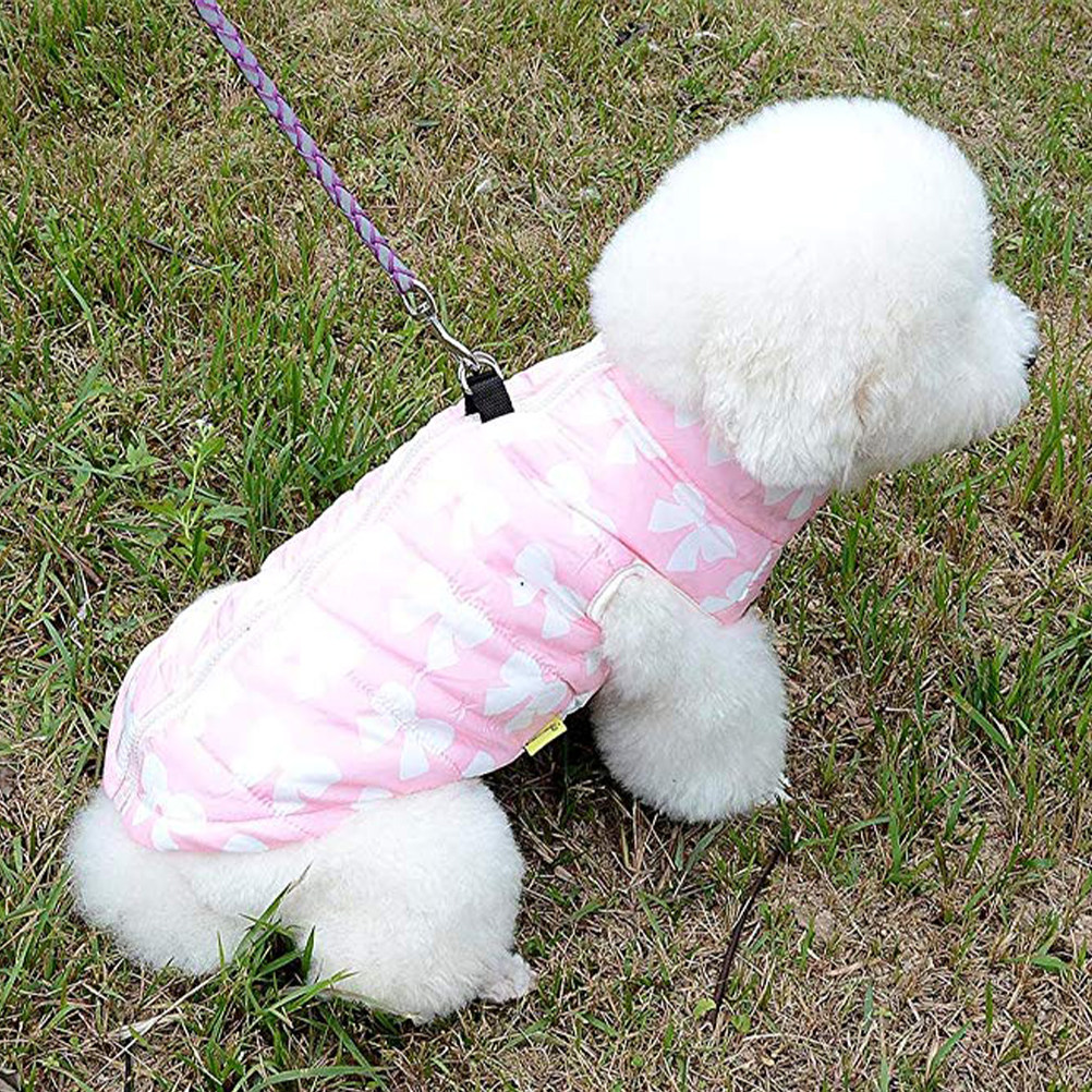 Pet Dog Warm Waterproof Vest P - Outdoor Sport Jacket Pink ulasan dan harga
