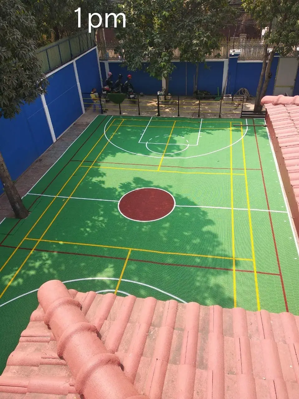 Eco-Friendly Plastic Custom Lo - Outdoor Sport Floor Tiles ulasan dan harga