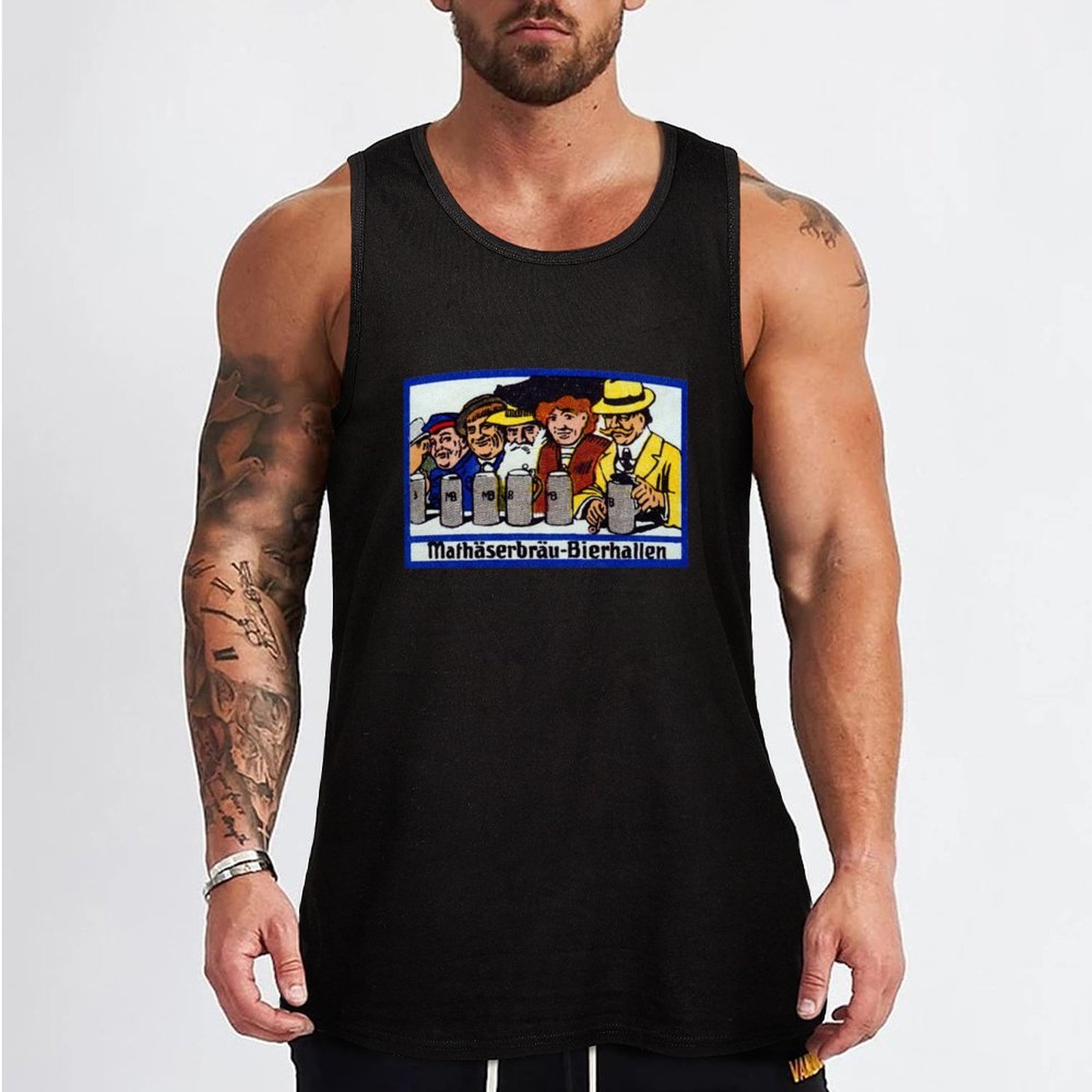 1905 Berlin Beer Hall Tank Top - Outdoor Sports Hall ulasan dan harga