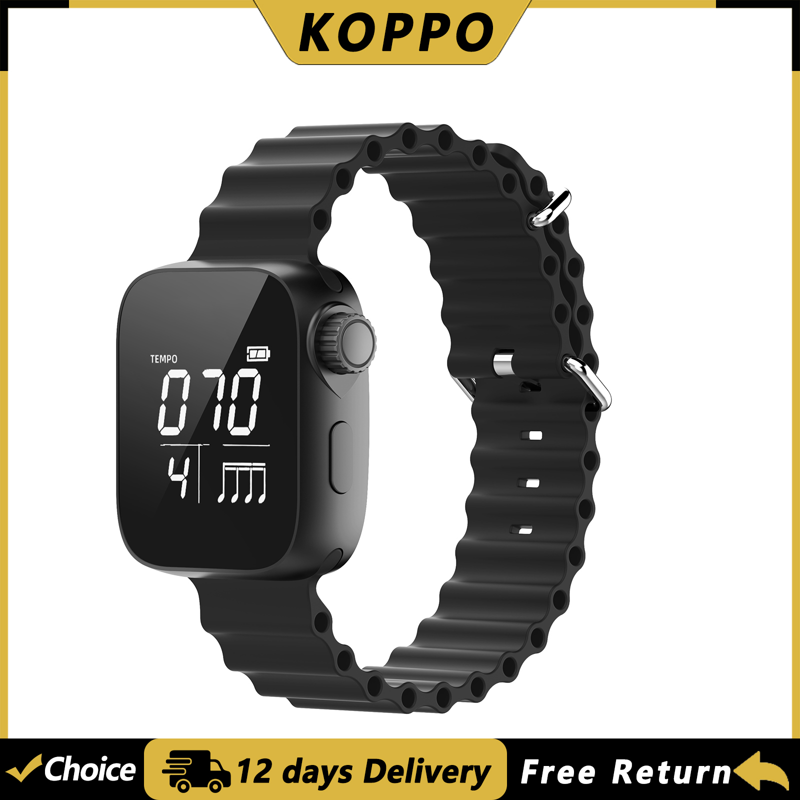 KOPPO Vibrating Metronome Watc - Outdoor Sport Smart Watch ulasan dan harga