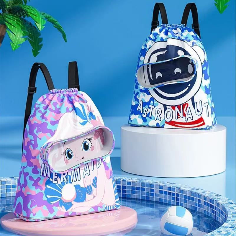 Portable Kids Swimming Bag Wat - Outdoor Sport Backpack ulasan dan harga