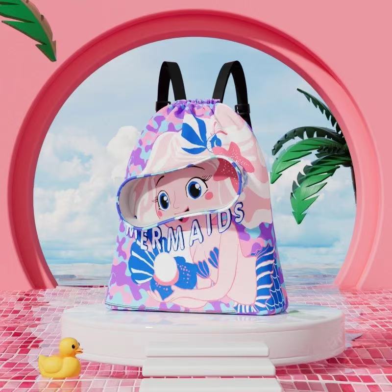 Portable Kids Swimming Bag Wat - Outdoor Sport Backpack ulasan dan harga
