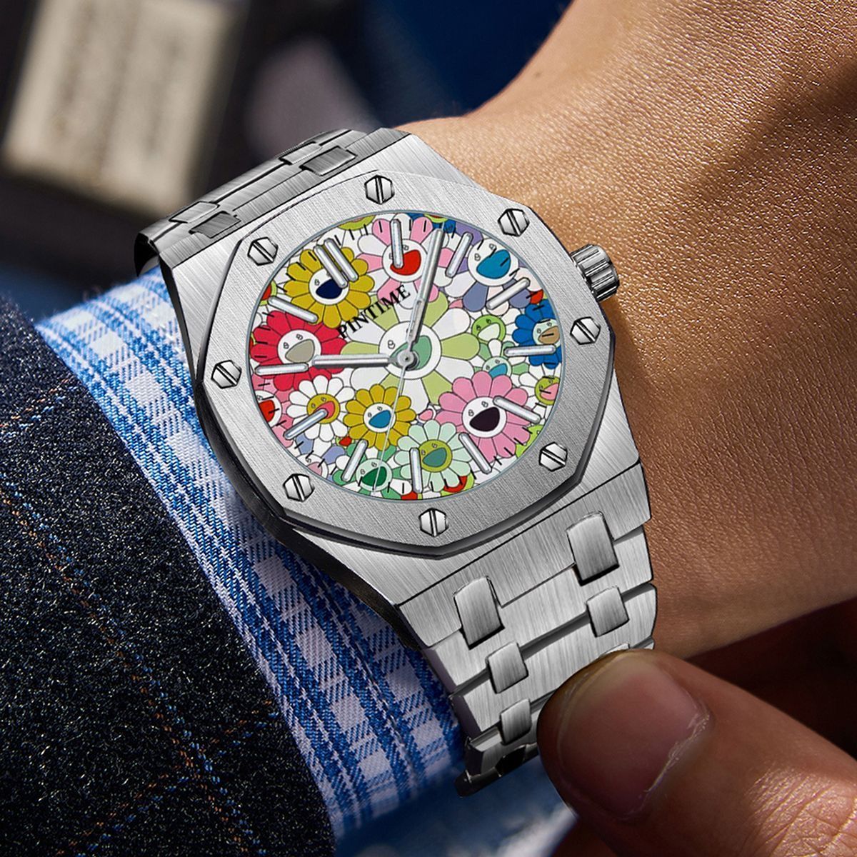 Personalized Sunflower Dial Me - Outdoor Sport Smart Watch ulasan dan harga