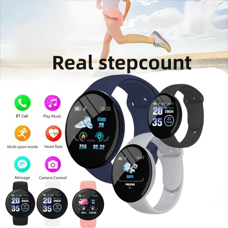 Children D18 Smartwatch Square - Outdoor Sport Smart Watch ulasan dan harga