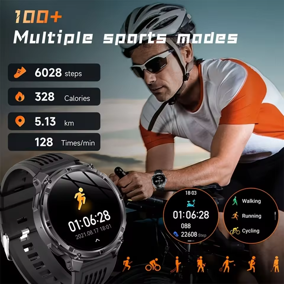 2026 New T-Rex3 Pro 1100mAh Ba - Outdoor Sport Smart Watch ulasan dan harga