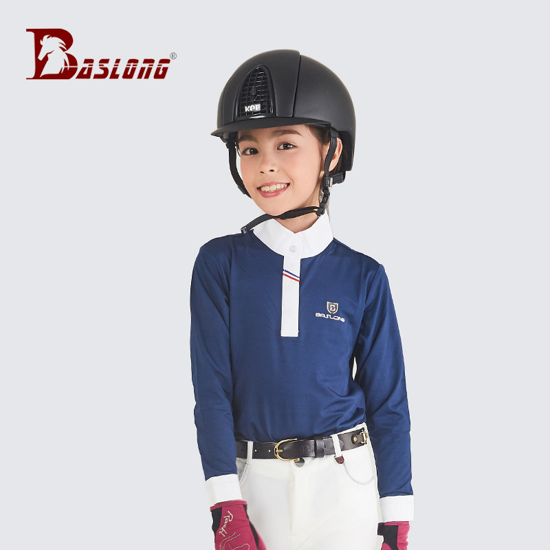 Baslong Equestrian Long Sleeve - Polo Shirt Equestrian ulasan dan harga
