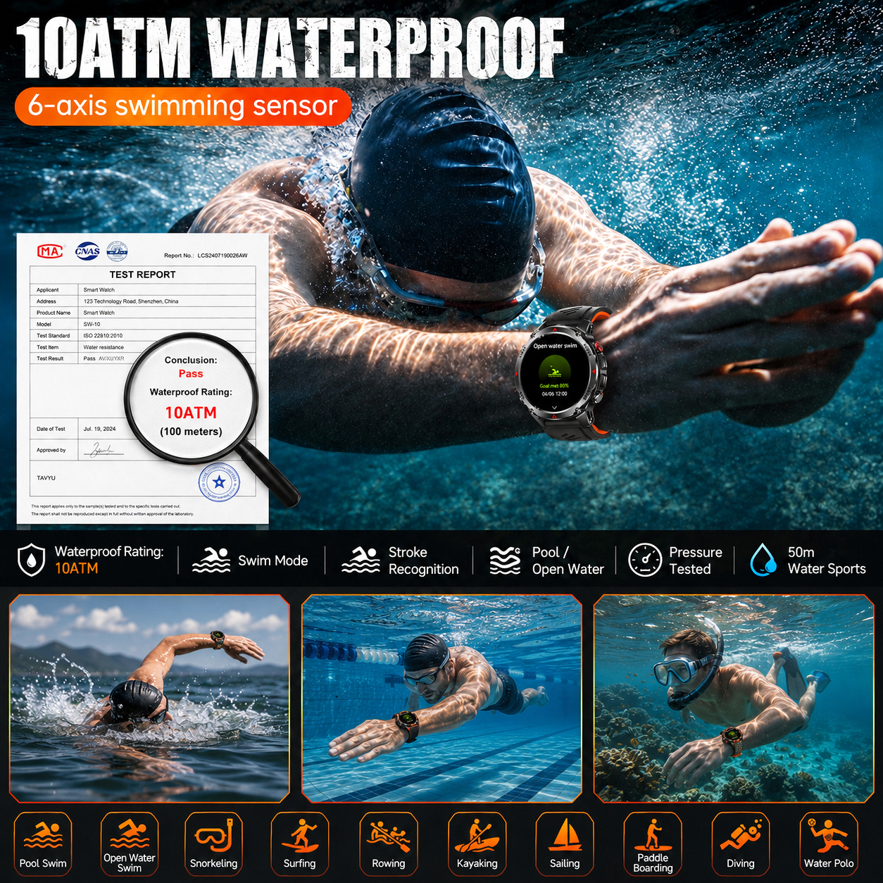 T-Rex 3 Pro Military Grade AGP - Outdoor Sport Smart Watch ulasan dan harga