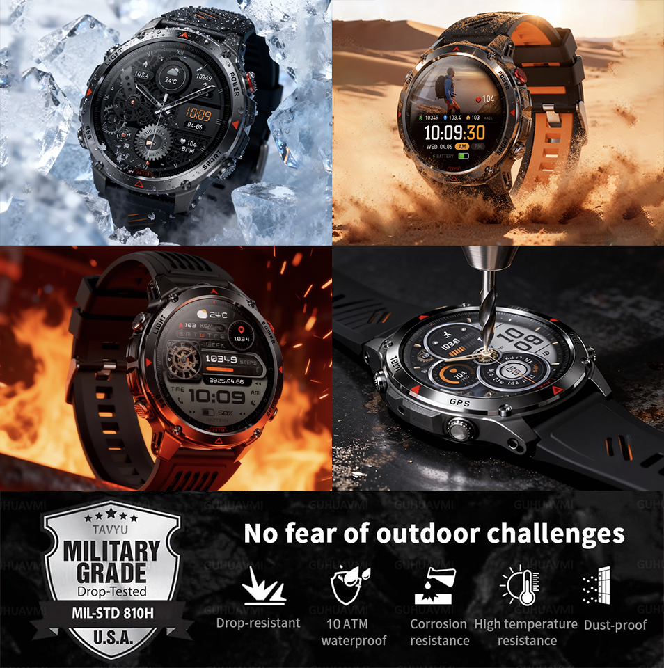 T-Rex 3 Pro Military Grade AGP - Outdoor Sport Smart Watch ulasan dan harga