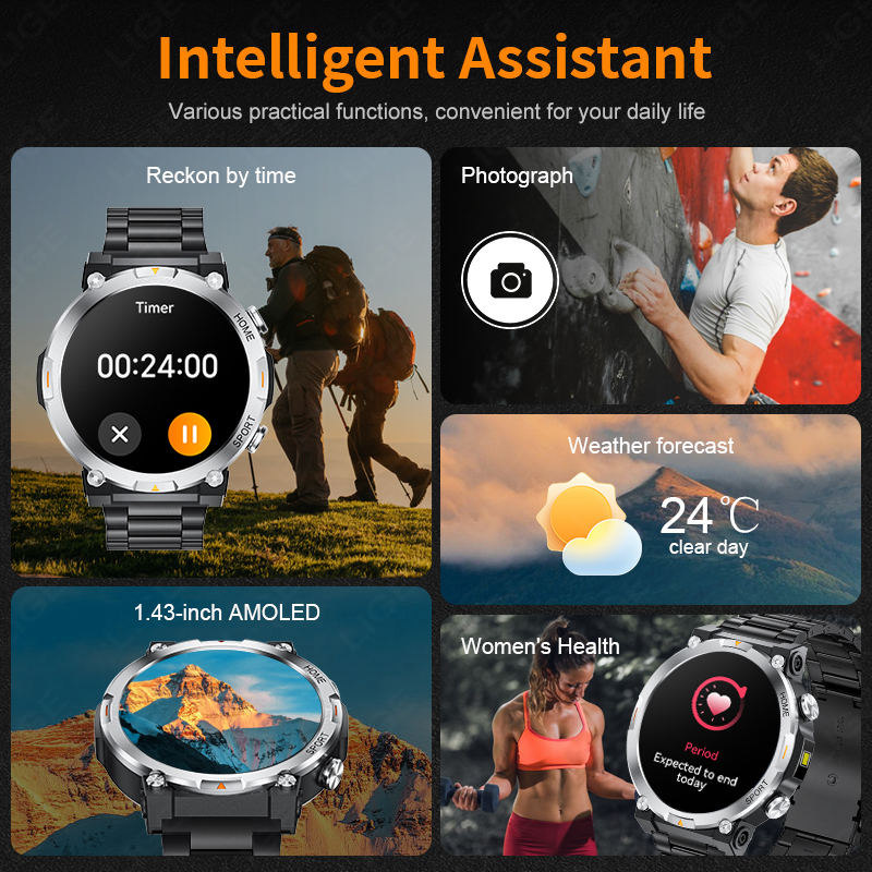 New Outdoor Sports Smart Watch - Outdoor Sport Day ulasan dan harga