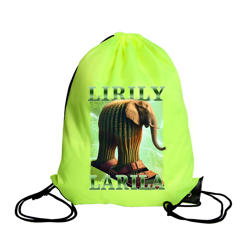 Tralalero Tralala Drawstring B - Outdoor Sport Backpack ulasan dan harga