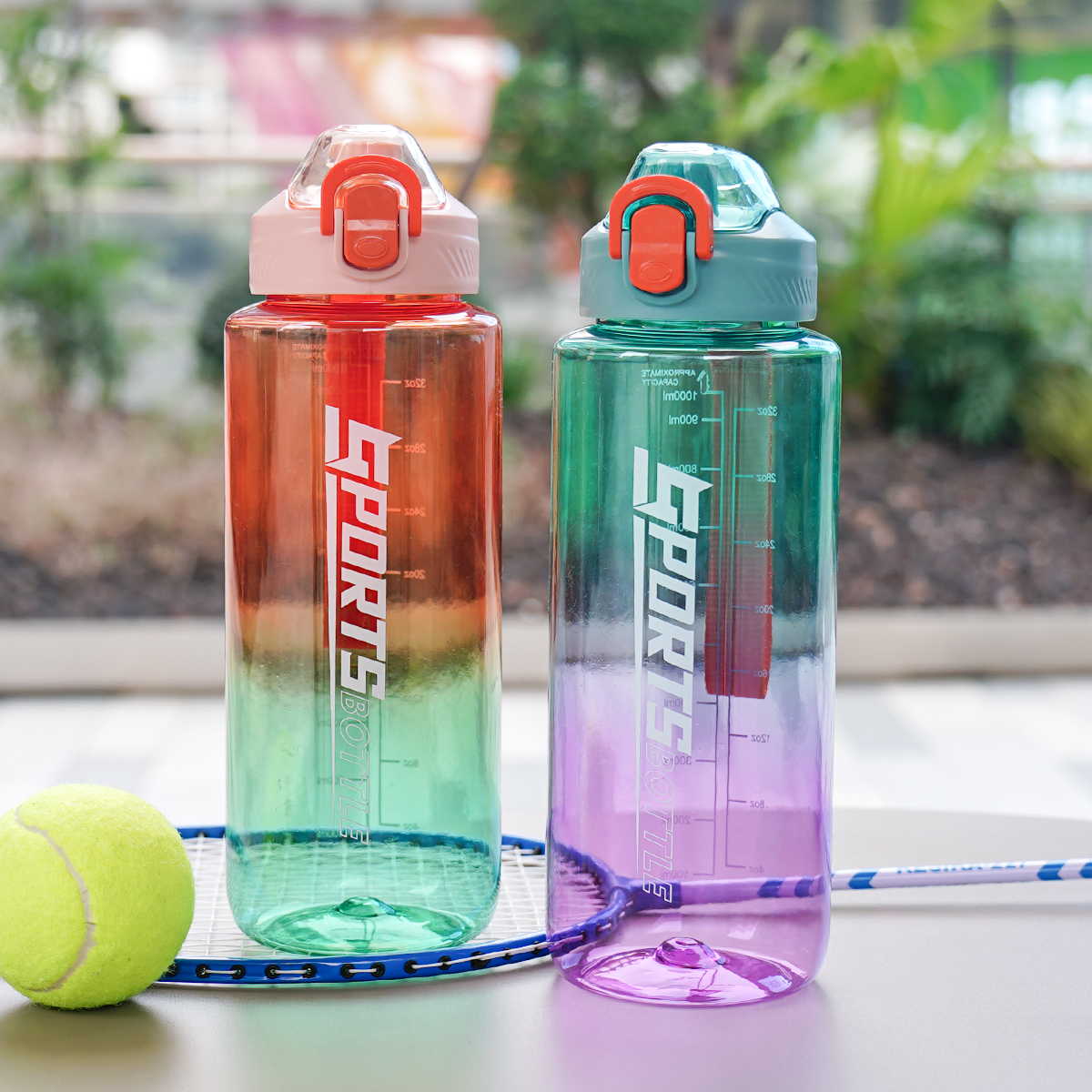1pc 100ml/32oz gradient sports - Outdoor Sport Field ulasan dan harga
