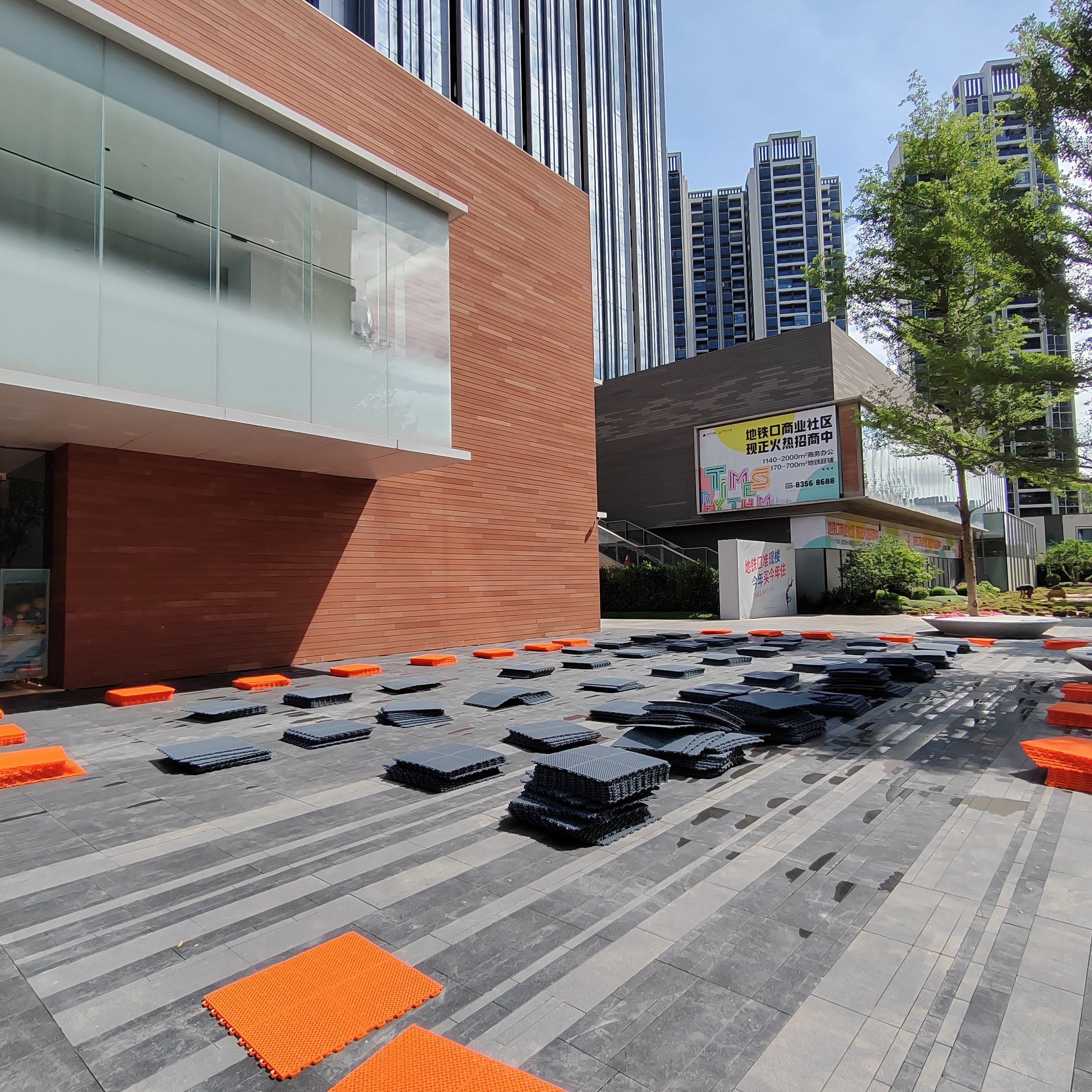 OEM Customized Indoor/Outdoor  - Outdoor Sport Floor Tiles ulasan dan harga