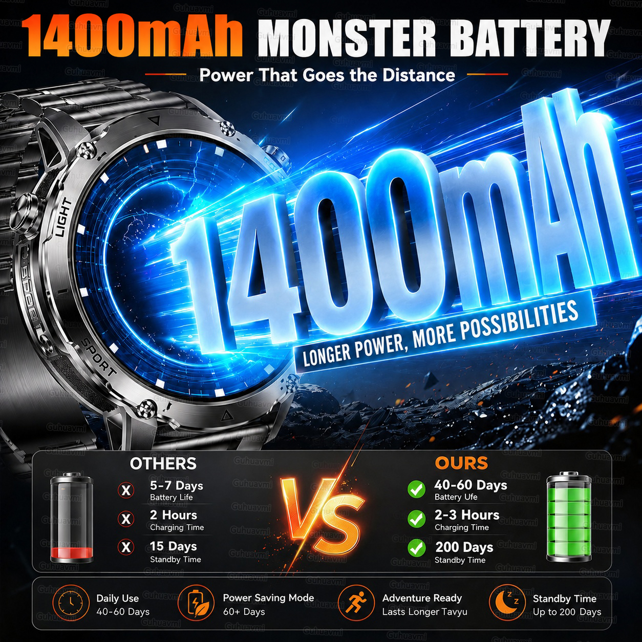2026 New GPS Tracker 1400mAh S - Outdoor Sport Day ulasan dan harga