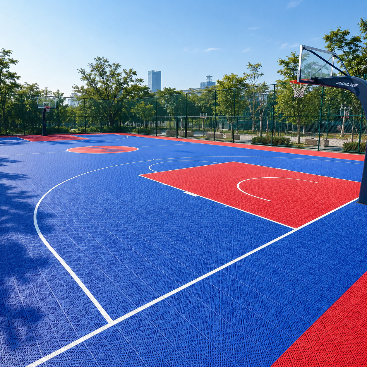 Intelligent pp Interlocking Po - Outdoor Sport Floor Tiles ulasan dan harga