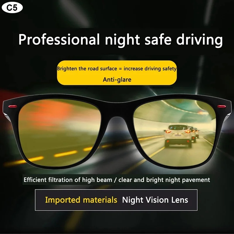 Night Vision Glasses PC Frame  - Outdoor Sport Day ulasan dan harga
