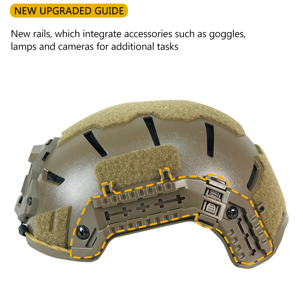 BOOIU Tactical Helmet ABS Chil - Equestrian Helmet ulasan dan harga