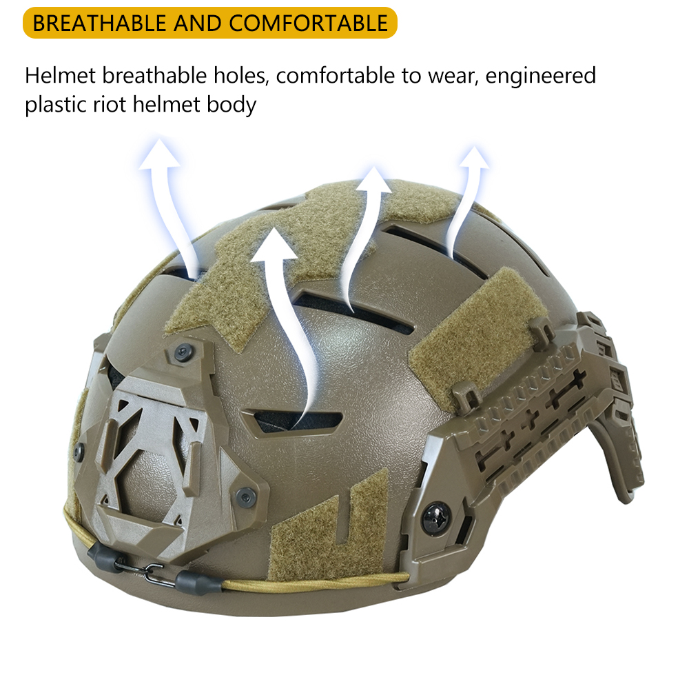 BOOIU Tactical Helmet ABS Chil - Equestrian Helmet ulasan dan harga
