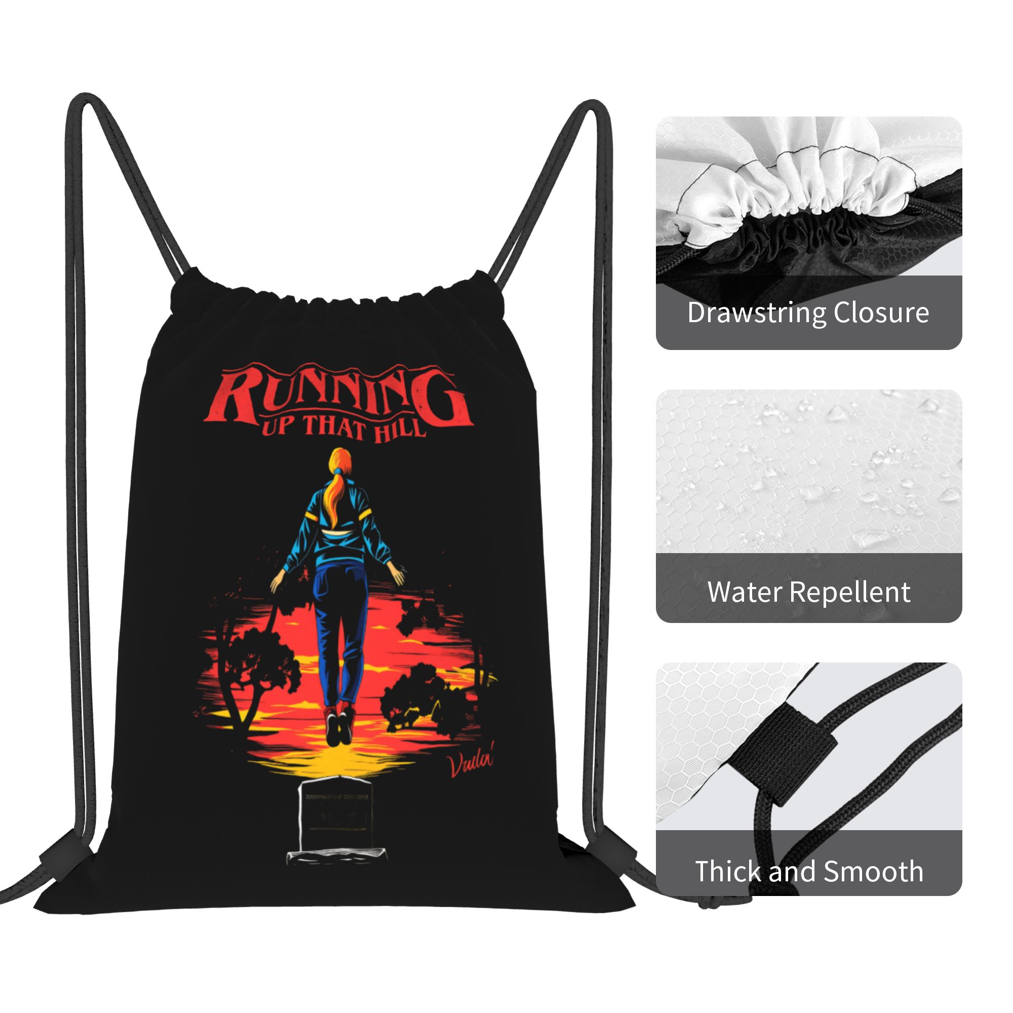 Drawstring Bag American TV Ser - Outdoor Sport Backpack ulasan dan harga