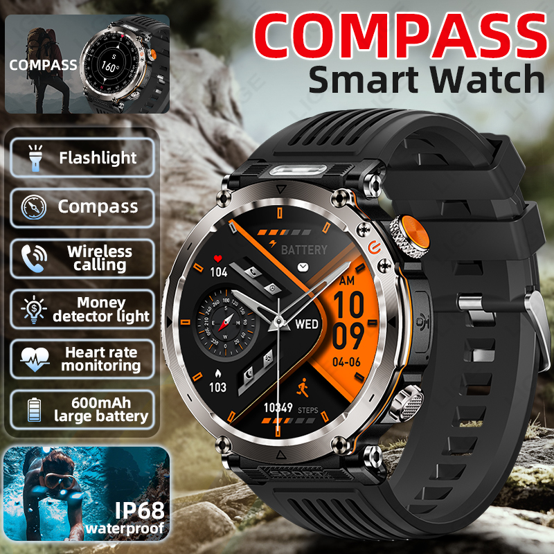 New Military Outdoor Smartwatc - Outdoor Sport Smart Watch ulasan dan harga