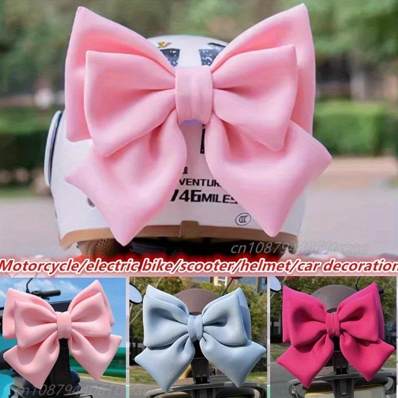 1pc Bow Helmet Decoration Cute - Equestrian Helmet ulasan dan harga