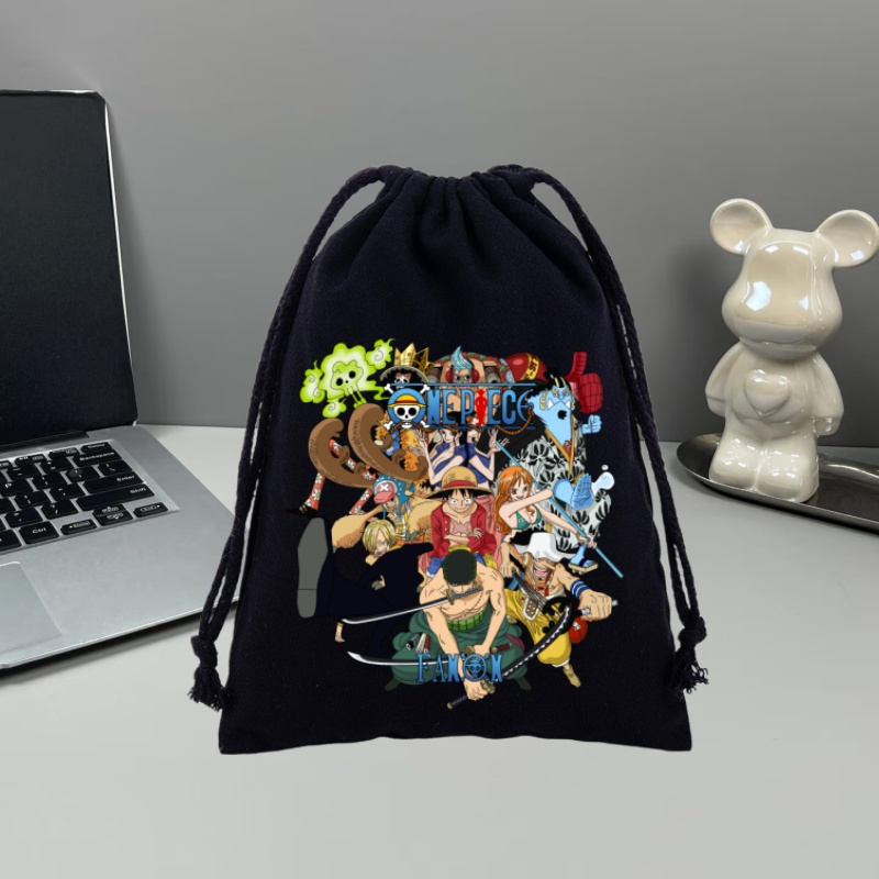 Anime One Piece Drawstring Bac - Outdoor Sport Backpack ulasan dan harga