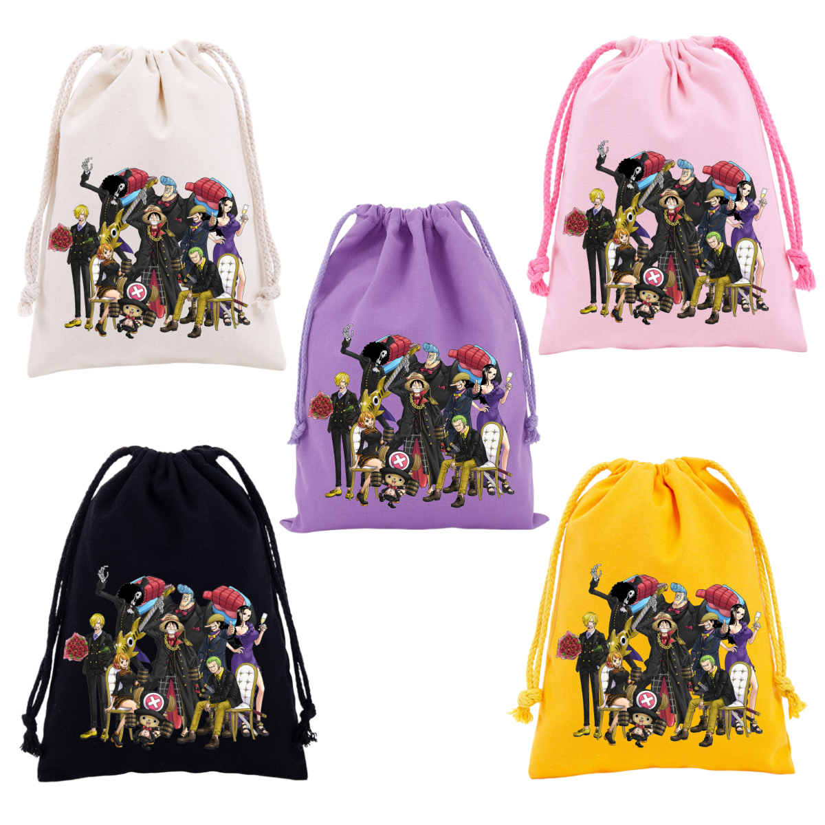 Anime One Piece Drawstring Bac - Outdoor Sport Backpack ulasan dan harga