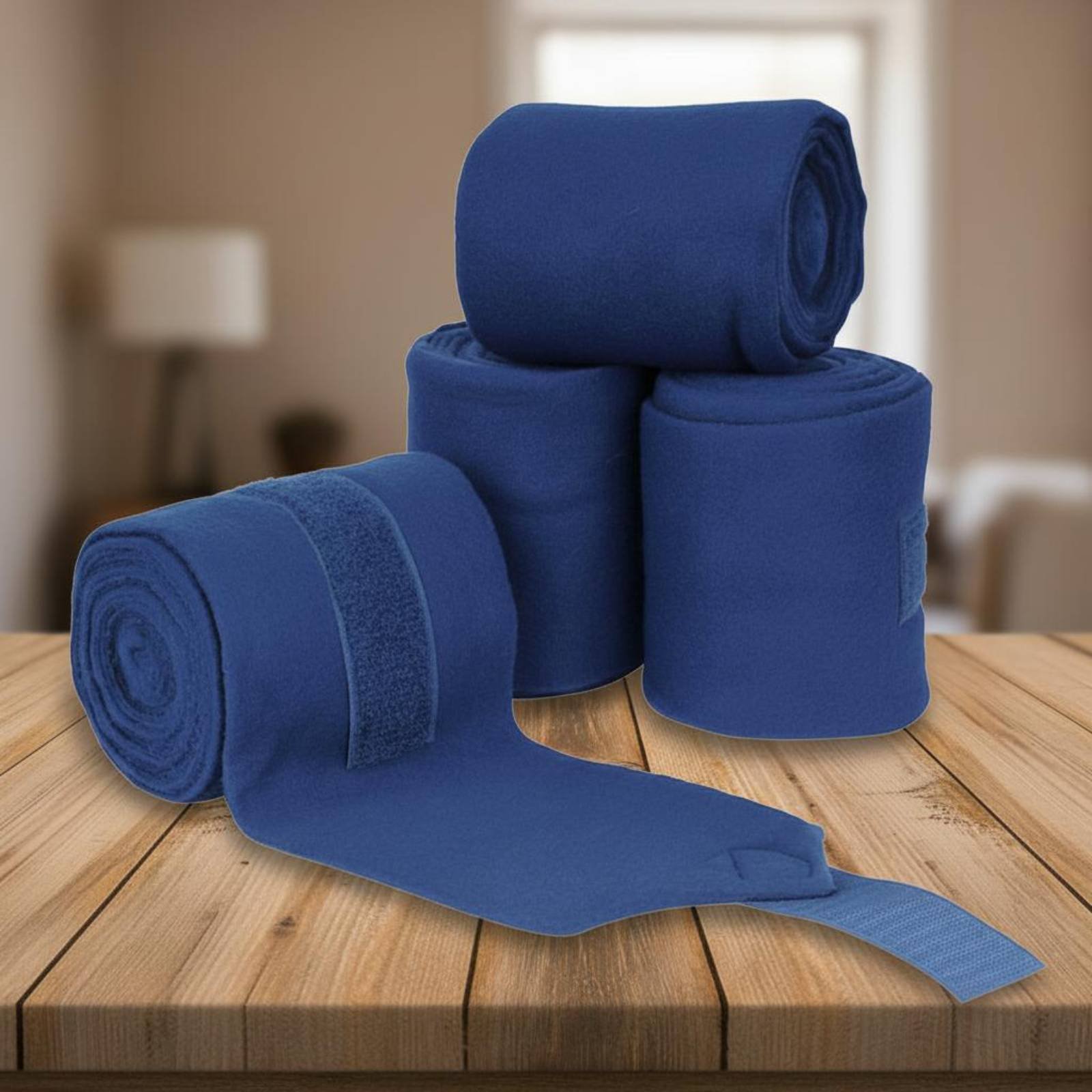 4 Pieces Polo Wraps Soft Fleec - Polo Wraps Fleece ulasan dan harga