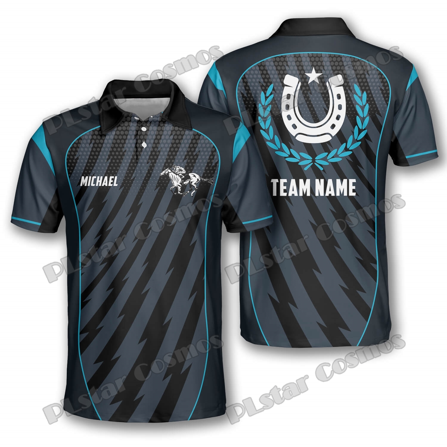 PLstar Cosmos Horse Racer Eque - Polo Shirt Equestrian ulasan dan harga