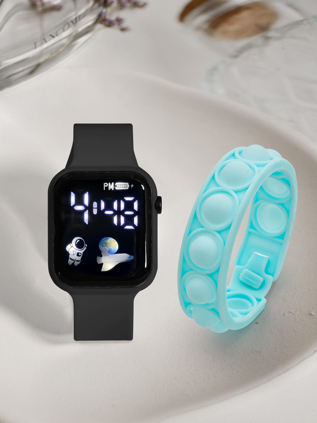 2PCS Children's Smart Watch Br - Outdoor Sport Smart Watch ulasan dan harga